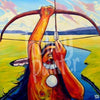 Schilderen op nummer Native American pijlenboog voorbeeld Hobby Painter