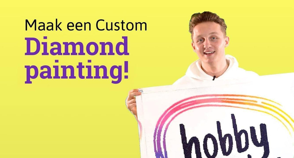 Custom Diamond Painting maken bij Hobby Painter!