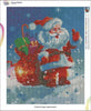 Diamond Painting De vrolijke kerstman canvas Hobby Painter