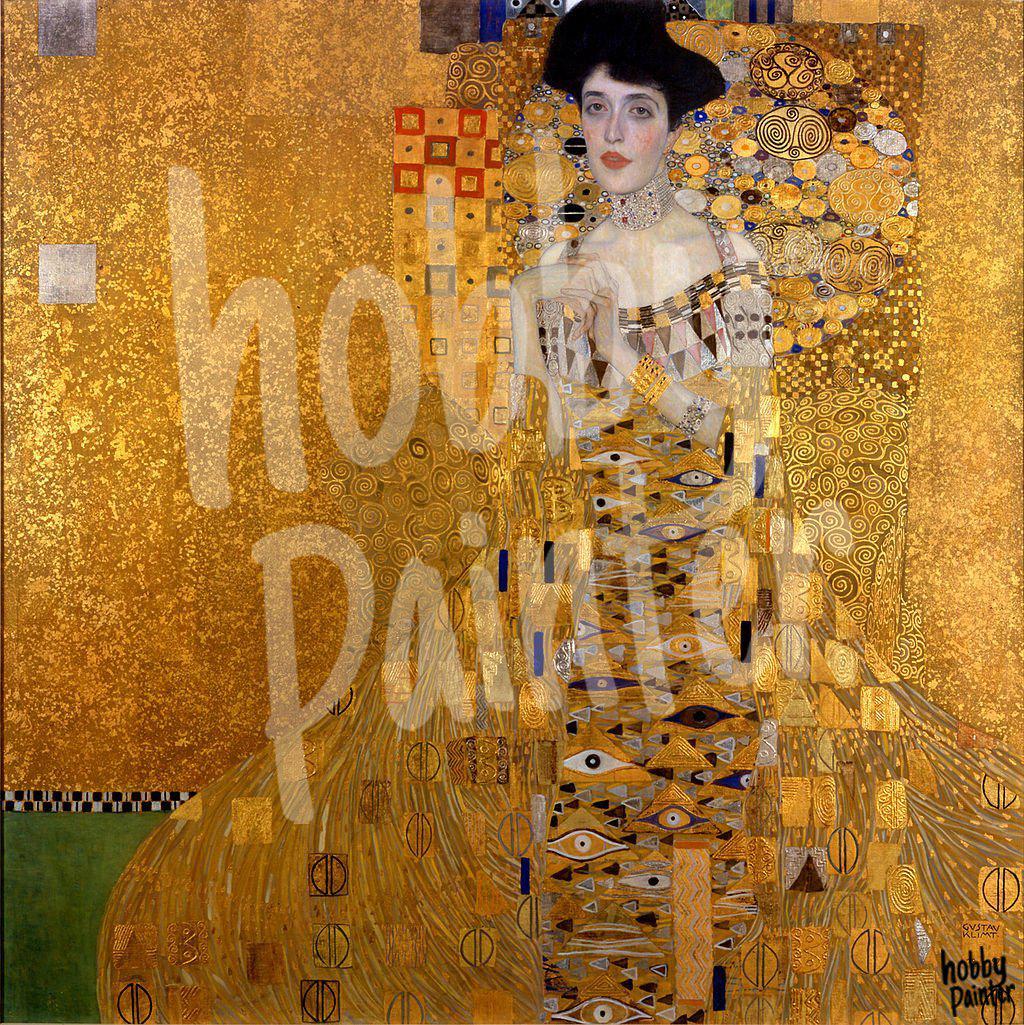 Diamond Painting Gustav Klimt voorbeeld Hobby Painter