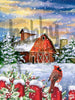 Afbeelding laden in Galerijviewer, Diamond Painting Kerst boerderij voorbeeld Hobby Painter