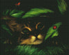 Diamond Painting Verstopte kat 1 eindresultaat Hobby Painter